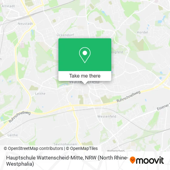 Hauptschule Wattenscheid-Mitte map