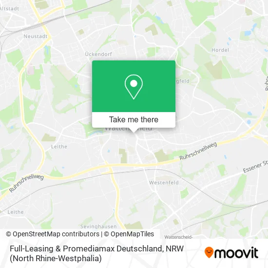 Карта Full-Leasing & Promediamax Deutschland