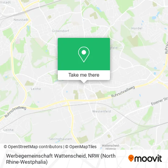 Werbegemeinschaft Wattenscheid map