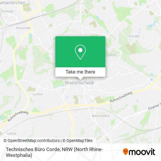 Technisches Büro Corde map