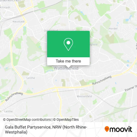 Карта Gala Buffet Partyservice