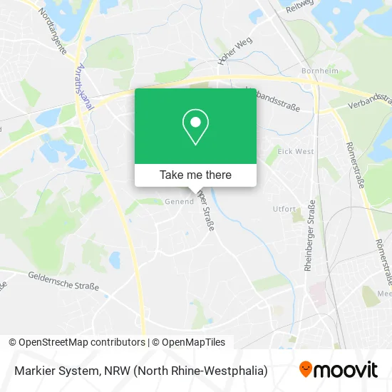 Карта Markier System