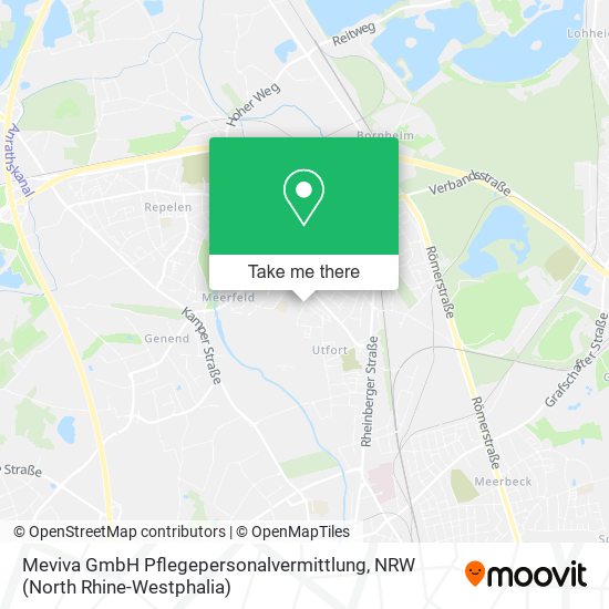 Meviva GmbH Pflegepersonalvermittlung map