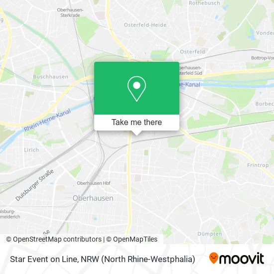 Карта Star Event on Line