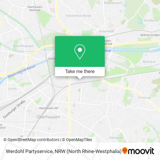 Werdohl Partyservice map
