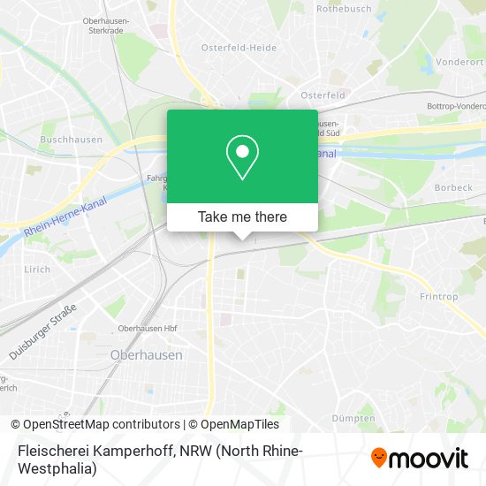 Fleischerei Kamperhoff map