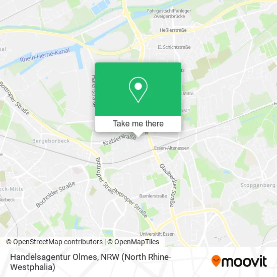 Карта Handelsagentur Olmes