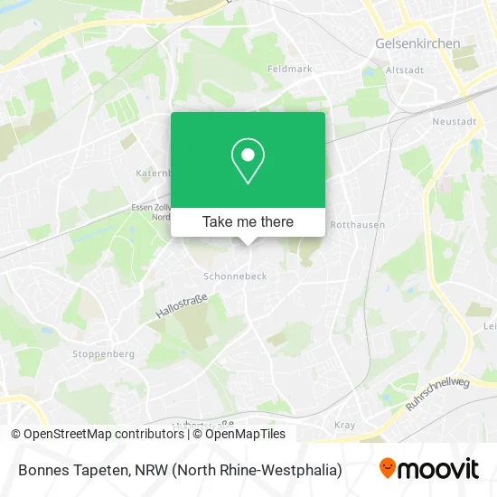 Карта Bonnes Tapeten