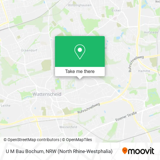 Карта U M Bau Bochum
