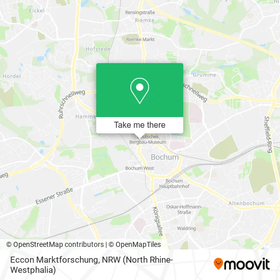 Карта Eccon Marktforschung