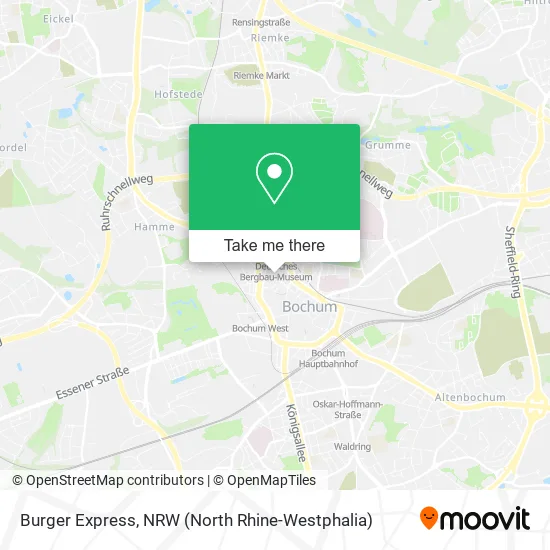 Карта Burger Express