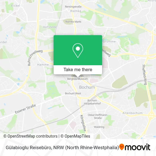 Gülabioglu Reisebüro map