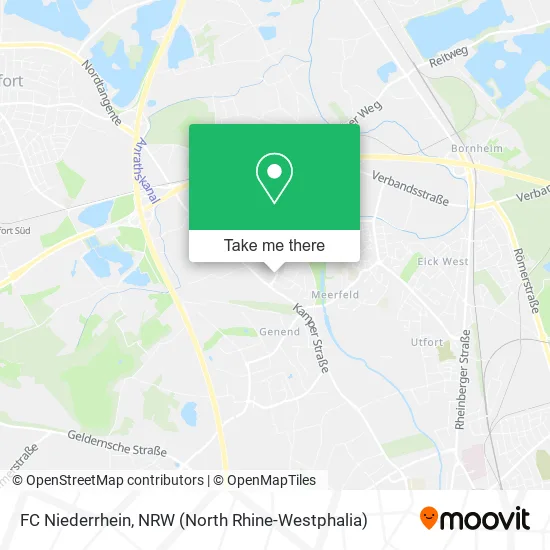 Карта FC Niederrhein