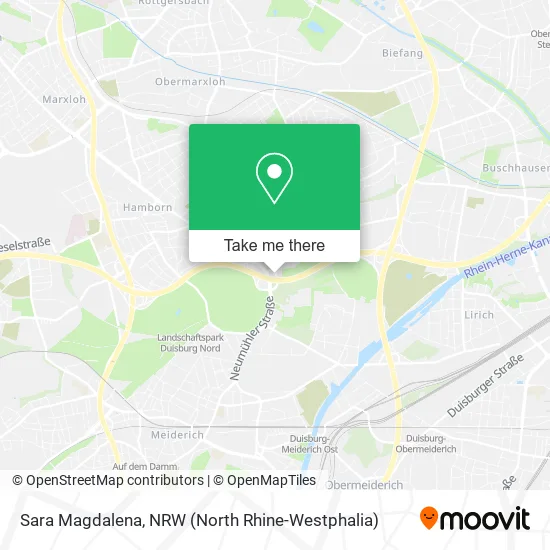 Sara Magdalena map