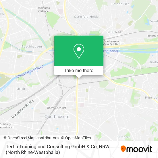 Карта Tertia Training und Consulting GmbH & Co