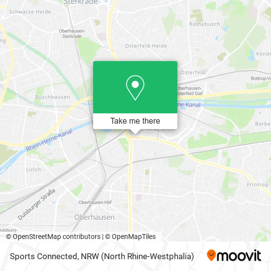 Карта Sports Connected