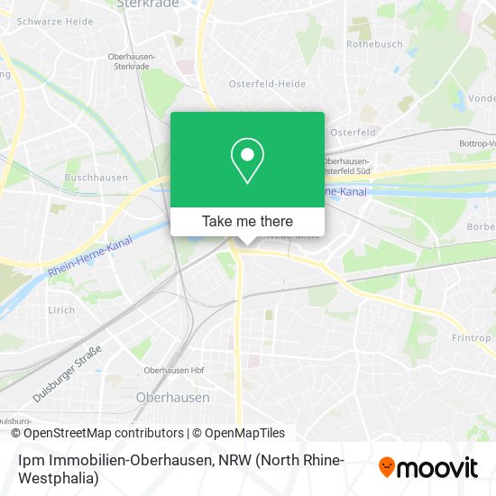 Ipm Immobilien-Oberhausen map