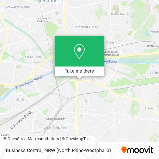 Карта Business Central