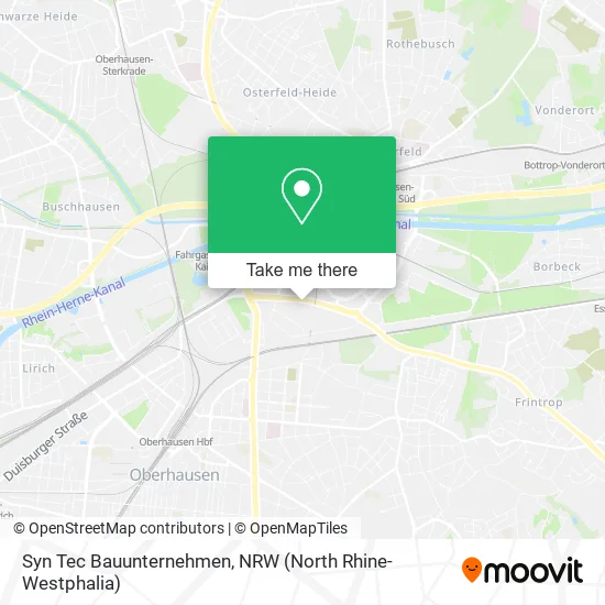 Syn Tec Bauunternehmen map