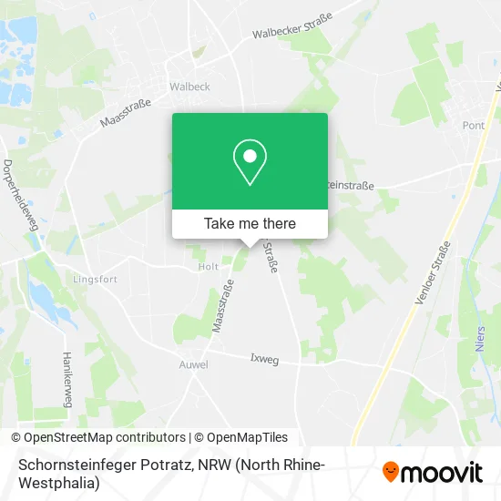 Карта Schornsteinfeger Potratz