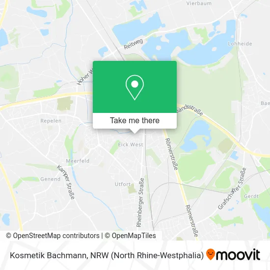 Kosmetik Bachmann map