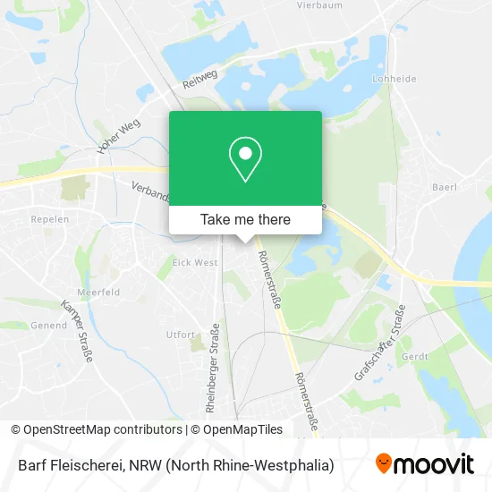 Карта Barf Fleischerei