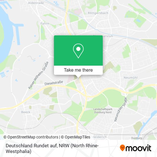 Deutschland Rundet auf map