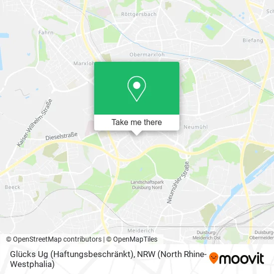 Glücks Ug (Haftungsbeschränkt) map