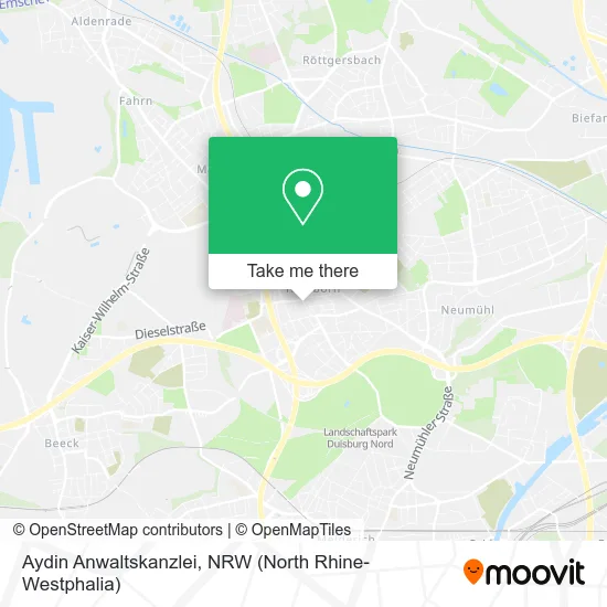 Карта Aydin Anwaltskanzlei