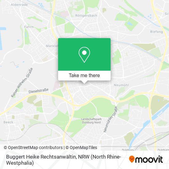 Buggert Heike Rechtsanwältin map