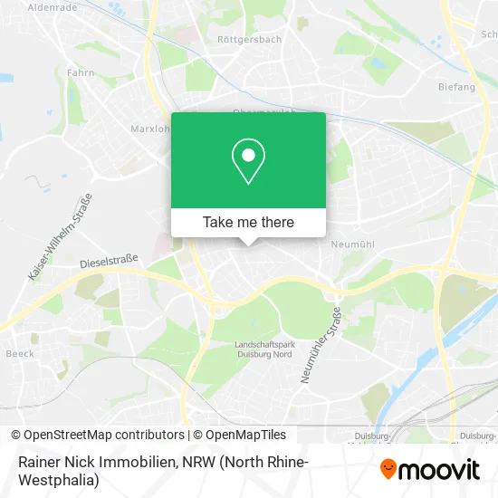 Карта Rainer Nick Immobilien