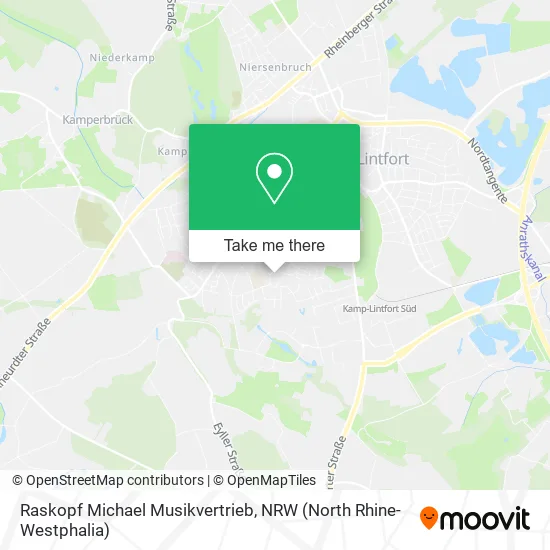Карта Raskopf Michael Musikvertrieb