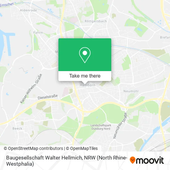 Карта Baugesellschaft Walter Hellmich
