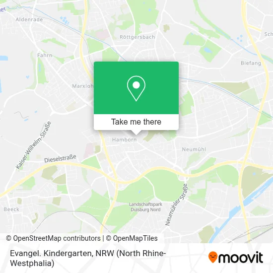 Evangel. Kindergarten map