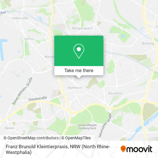 Карта Franz Brunold Kleintierpraxis