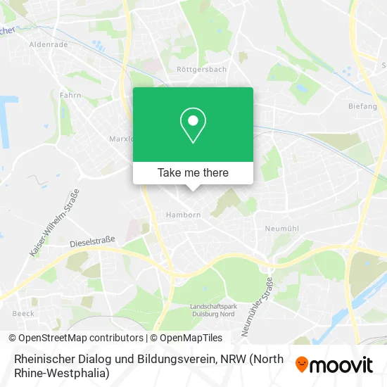 Rheinischer Dialog und Bildungsverein map