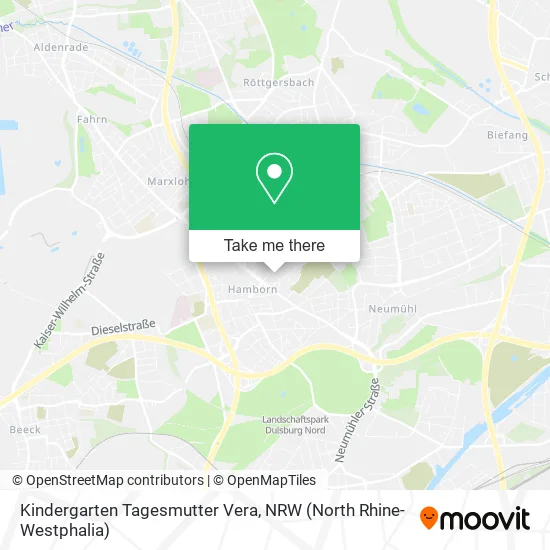 Kindergarten Tagesmutter Vera map