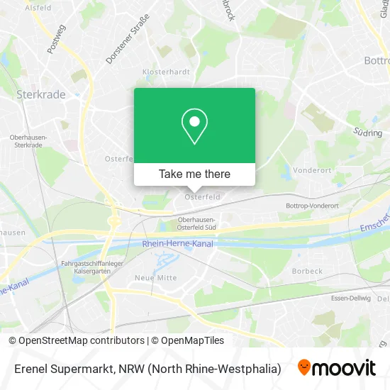 Erenel Supermarkt map