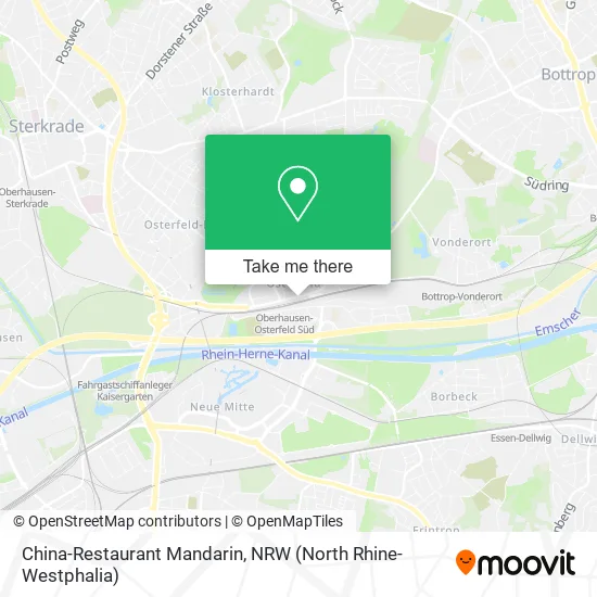 Карта China-Restaurant Mandarin