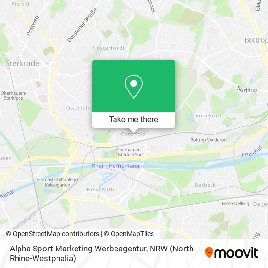 Alpha Sport Marketing Werbeagentur map