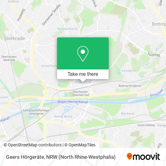Geers Hörgeräte map