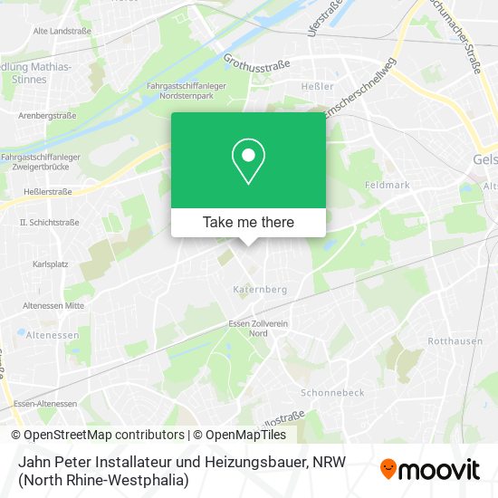 Карта Jahn Peter Installateur und Heizungsbauer