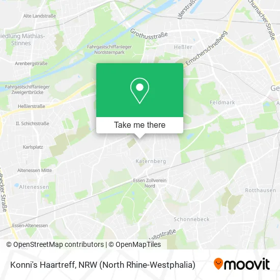 Карта Konni's Haartreff