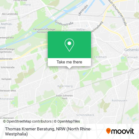 Thomas Kremer Beratung map