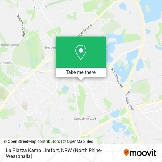 La Piazza Kamp Lintfort map