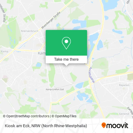 Карта Kiosk am Eck