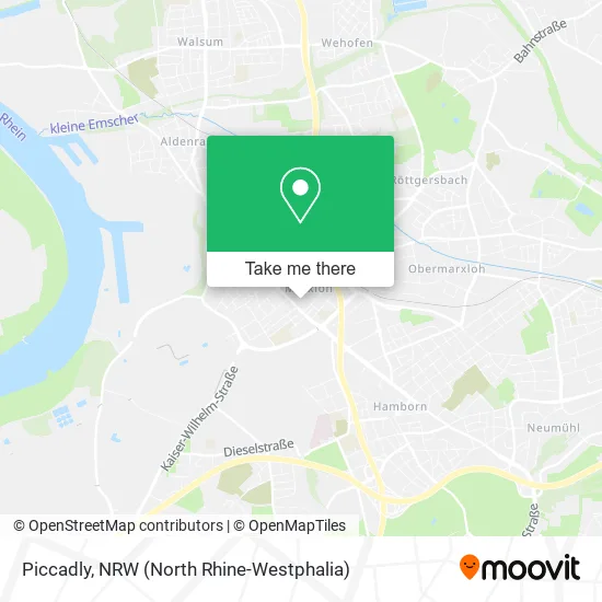 Карта Piccadly