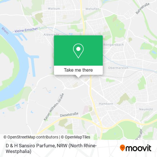 D & H Sansiro Parfume map