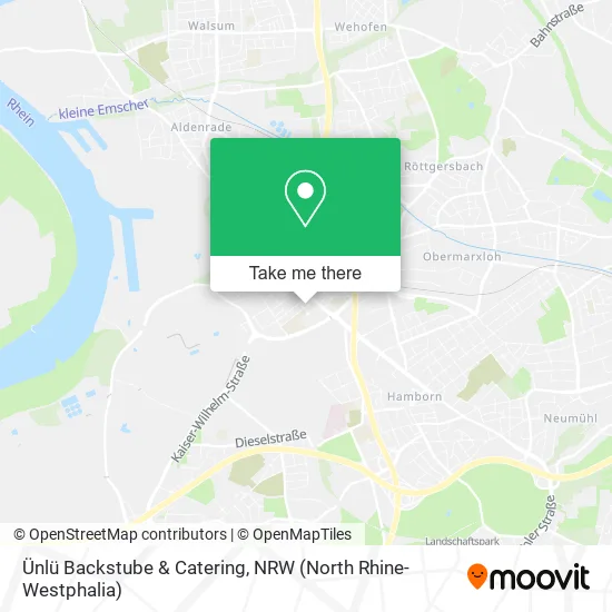 Карта Ünlü Backstube & Catering