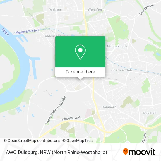Карта AWO Duisburg